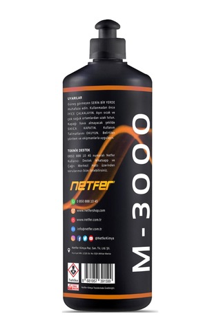 Netfer M-3000 Marin İnce Tekne Pastası 1 L