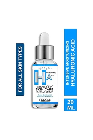 Hyaluronik Asit Serumu, Yoğun Nemlendirici & Cilt Dolgunlaştırıcı, Kırışıklık Karşıtı & Cilt Bariyeri Güçlendirici, 20 Ml