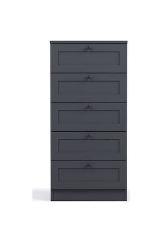 Terra 5 Çekmeceli Şifonyer/çamaşırlık 50x105x42 Cm Modern Tasarım Beyaz