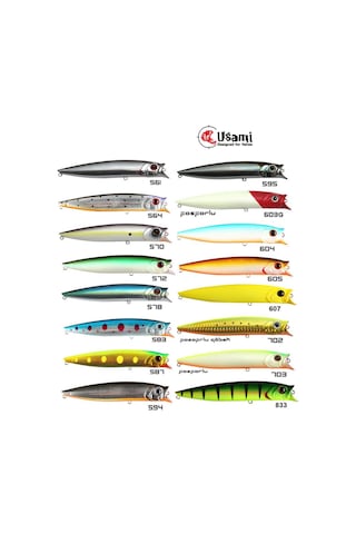 Usami Combo Pop 120F 18.5 G Maket Balık
