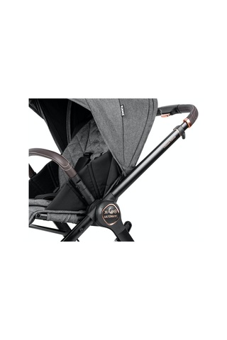 Kanz X-go Ultimate Travel Sistem Bebek Arabası Rose Gold Gri Antrasit - Siyah