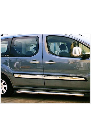 Peugeot Partner Tepee Krom Yan Kapı Çıtası 4 Kapı 2008 Üzeri