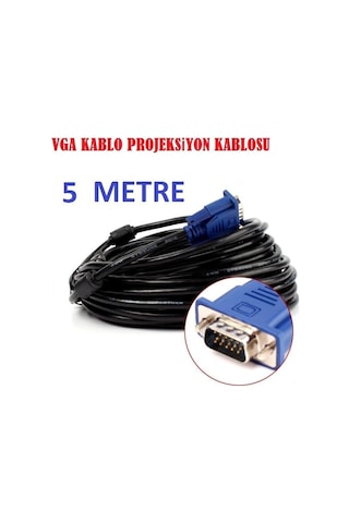 5 Metre Vga Kablo