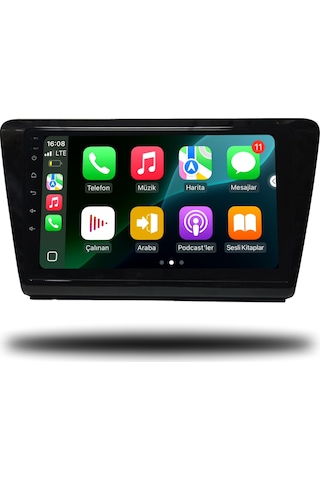 Caros Skoda Rapid 2013-2018 Uyumlu Android Multimedya 4gb Ram 32gb Hafıza 9"