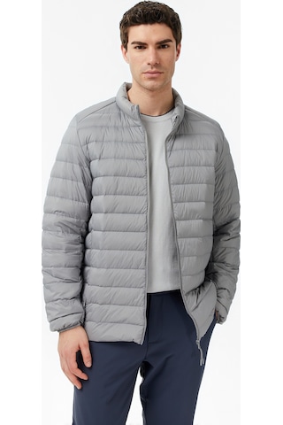 Nautica Erkek Gri Regular Fit Dik Yaka Su İtici Kaz Tüyü Montkapitonej57041t