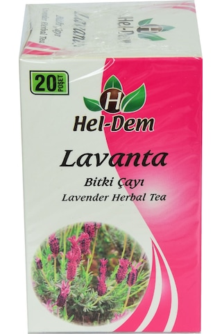 Hel-Dem Lavanta Bitki Çayı 20 x 2 G Süzen Poşet