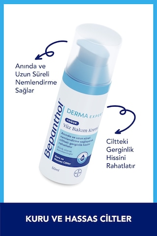Derma Yoğun Nemlendirici Yüz Bakım Kremi 50 ml + 5 Adet Cilt Bakım Kremi 3.5 G