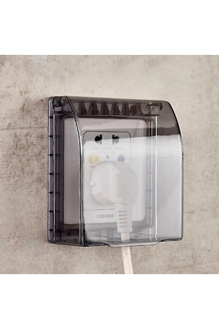 Symbee 86 Tipi Evrensel Su Geçirmez Duvar Soketi Kapağı - Mutfak/banyo/kaçak İçin Abs Malzemeyle Koruyucu Kapak Diğer