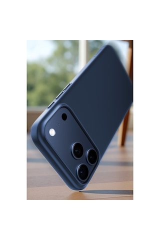 Torras Apple iPhone Uyumlu 17 Pro Max Slimfit Magsafe Kılıf Lacivert