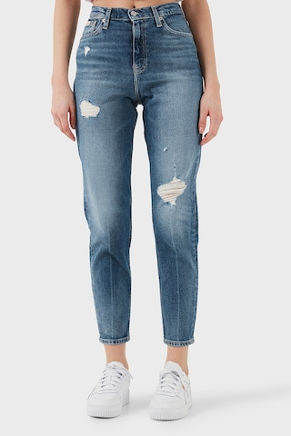Calvin Klein Bayan Kot Pantolon J20j224513 1a4 Mavi Mavi