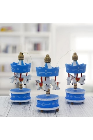 6'lı Mavi Mini Atlı Karınca