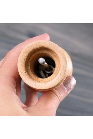 Bambu El Değirmeni 15 Cm Çok Renkli