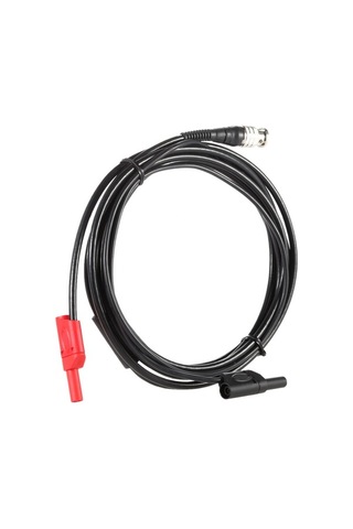 Moly 2 Adet 4mm Siyah-kırmızı Bağlantılı Oto Test İletkeni, 2.9m Bnc Erkek Bağlayıcı, Araç Sinyal Ölçümü İçin