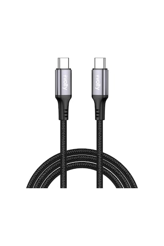 Type C Hızlı Şarj Kablosu Type-c To Type-c, 60w, 480mbps, 2m, Pd, Örgü, Led Ekran V0201010 S