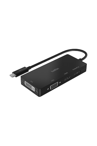 Belkin Multiport Usb-c Adaptörü Vga, Dvi, 4k Hdmi, 4k Displaypor