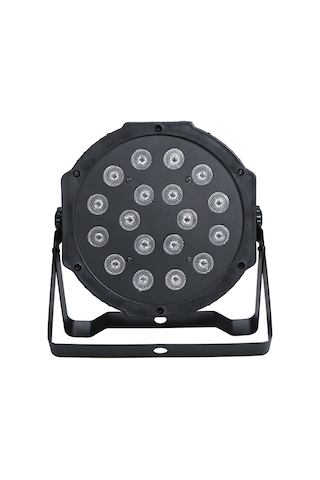 Gajeena 18 Led Rgb 18w Mini Paryam Işığı - Ses Kontrollü, Otomatik, Dmx512 Ve Ana-üye Modları - Aydınlatma Yoğunluğu Ayarlanabilir - Ac90-240v Küçük Avrupa Tipi Diğer