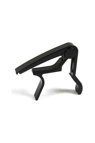 Gitar Kapo-Mandal Tipi-Siyah Renk-Saz Bağlama Gitar Kaposu -Metal