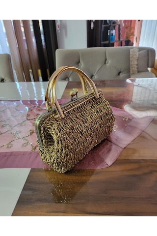 Solea Kulplu Çanta Hardal