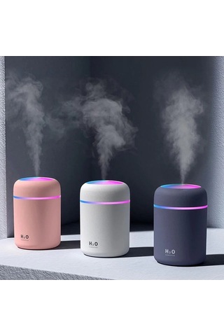 H2o Led Işıklı Mini Oda Hava Nemlendirici 5365