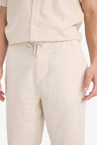DeFacto %100 Pamuk Relax Fit Cepli Keten Görünümlü Bermuda Şort C7381AX25SMBG655