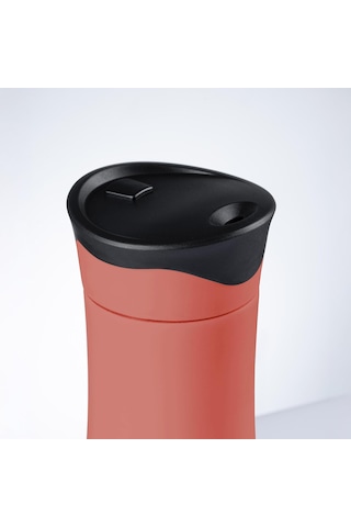 Lexroo Travel Mug Termos Bardak 0.47 Lt Living Coral Çok Renkli