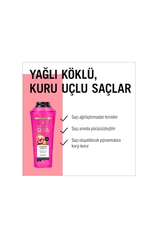 Gliss Supreme Length Koruyucu Şampuan 400 ML