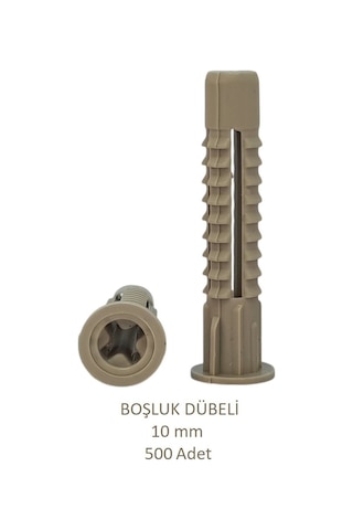 Boşluk, Tuğla Dübeli 10 mm 500 Adet