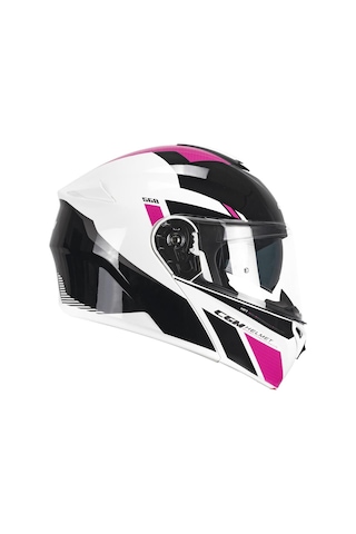 Cgm 568s Ber Sport Çene Açılır Kask Siyah/fuşya-xl Pembe