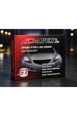 H3 Soketli Led Xenon Far Ampulü 12v 36w 6000lm Beyaz Işık