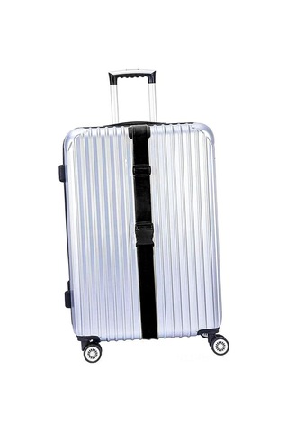 Hangfox Siyah Seyahat Bagaj Bağlama Kayışı - Pp Malzeme, Ayarlanabilir, Dayanıklı Kanca - 10 Adet Valiz Çantası Güvenlik Kayışı