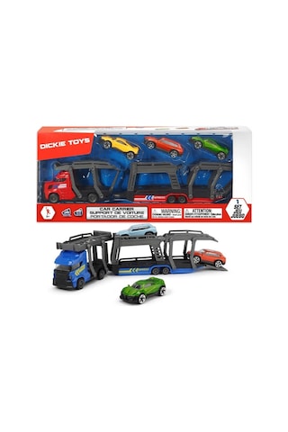 Dickie 2 Katlı Araba Taşıyıcı Tır - Kırmızı 745008