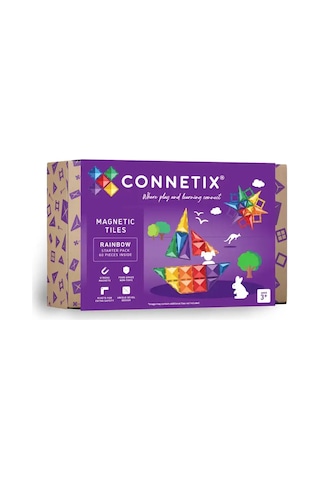 Connetix Rainbow Başlangıç Seti - 60 Parça Con-eu-60