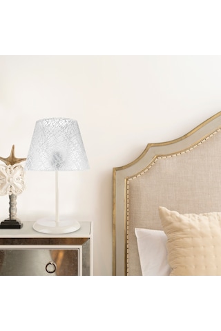 Elva Abajur Krem Ayak / Beyaz File Şapka Diğer