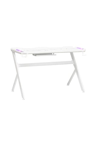 Ryze Extreme Karbon Fiber Rgb Oyuncu Masası - Beyaz 120x60x76 Cm Beyaz