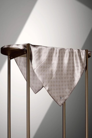 Vissona Twill İpek Eşarp Taş Gri