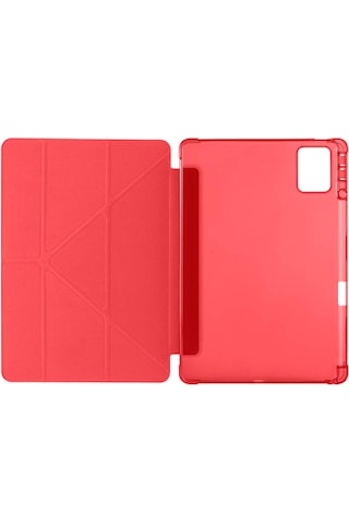 Lenovo M11 Tb-330fu 11inç 2024 Kılıf Kalem Bölmeli Trifolding Case