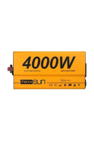 Mexxsun 12v 4000w Tam Sinüs Inverter 220v Çevirici Mex4000ts Mexxsun 12v 4000w Tam Sinüs Inverter 220v Çevirici Mex4000ts