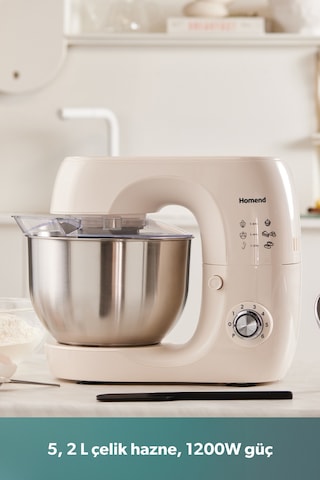 Homend Profashion 3082H 5.2 L Stand Mikser