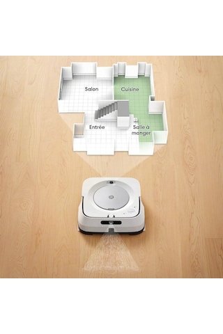 Irobot Braava Jet M6 Beyaz Robot Paspas (Teşhir)