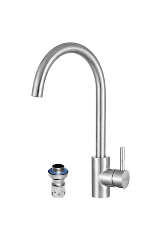 Fleko Steel Lavabo Bataryası Inox Fleko Steel Lavabo Bataryası Inox