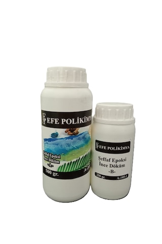 Şeffaf Epoksi İnce Döküm A-105-1 750gr