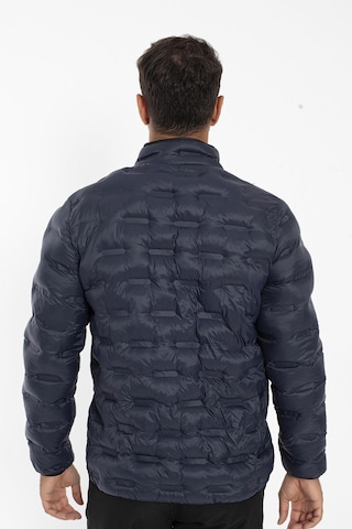 Crozwise Erkek Dolumlu Kışlık Spor Outdoor Mont Lacivert