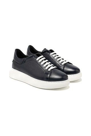 Lacivert Sneaker Günlük Erkek Rc-25y-058-r1960 John May Laci Cilt Lacivert