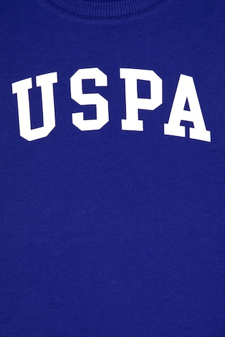 U.S. Polo Assn. Erkek Çocuk Mor Basic Bisiklet Yaka Sweatshirt 50313830-VR038