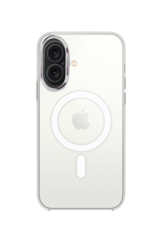Apple iPhone Uyumlu 16 Plus Kılıf Pc Real Magsafe Kapak - Şeffaf Çok Renkli