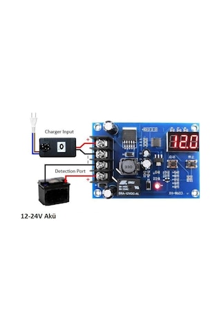 Xh-M603 Şarj Kontrol Devresi 12-24V Akü Şarj Kontrol Modülü Güne N11.4177
