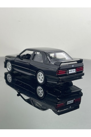 Bmw M3 1:32 Ölçek Metal Çek Bırak Model Araba 12 Cm - Siyah