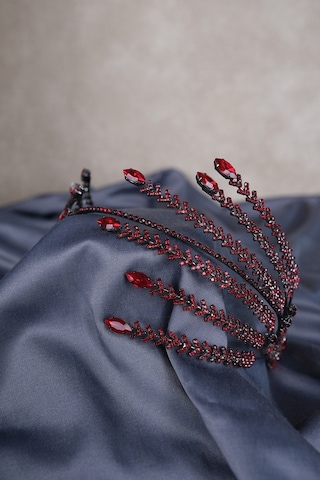 FdayAksesuar Kadın En Güzel Gelinlere Özel Çift Taraflı Helen Gelin Saç Aksesuarı FRDY31663