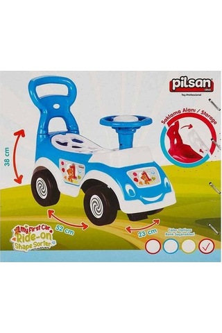 Pilsan Bultaklı İlk Arabam 07-826 Bebek Yürüme Yardımcısı Kırmızı