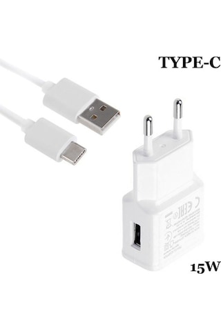 Samsung Uyumlu Şarj Aleti Ve Kablosu - 2A Hızlı Şarj 15W Micro Usb Kablo (445629333)